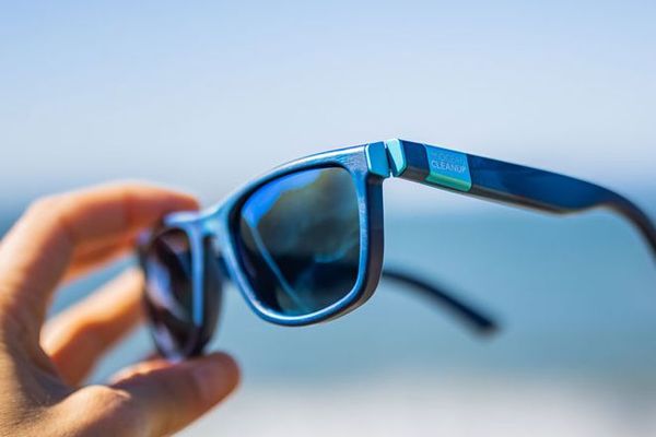 Sunglasses sourced from the sea